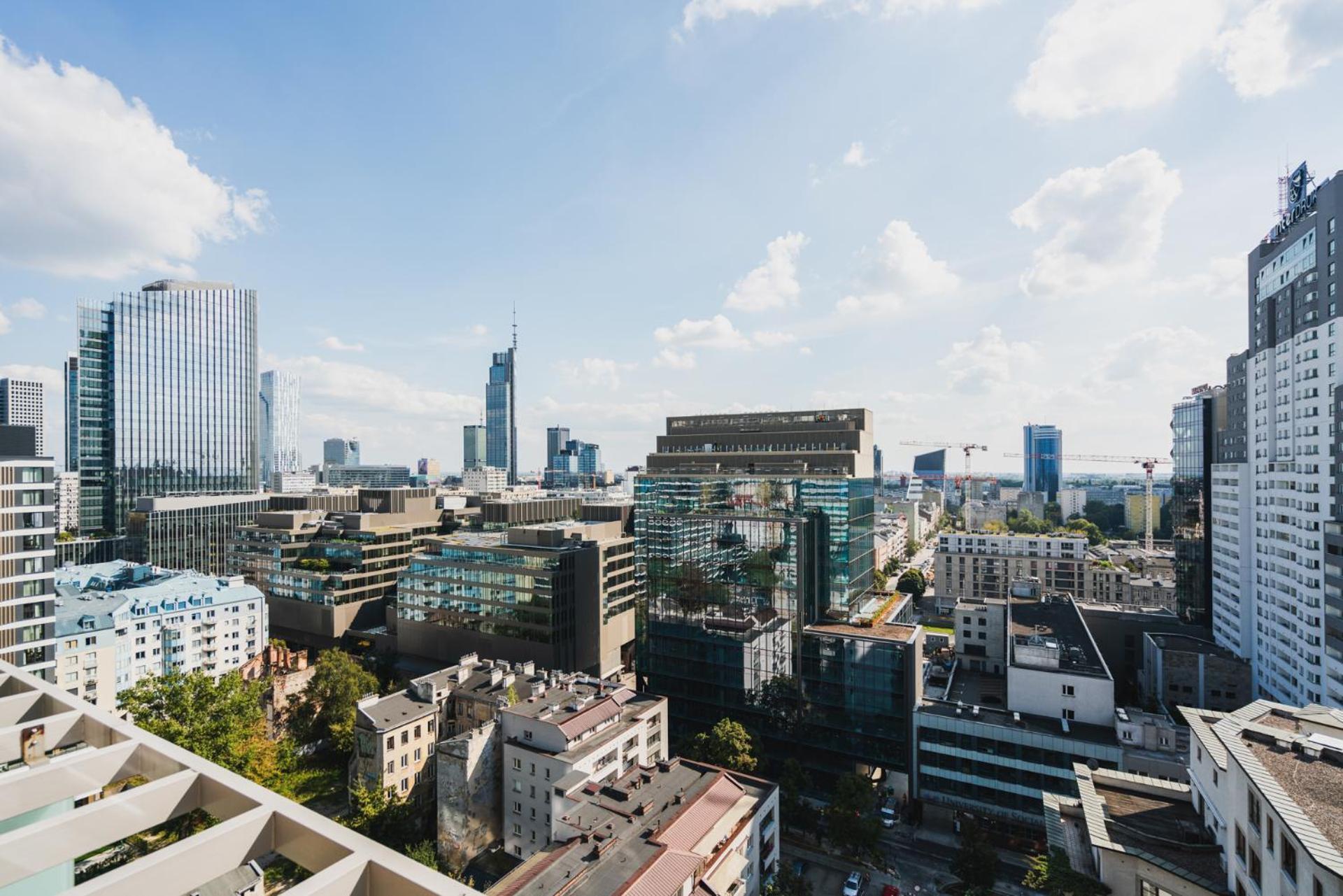 Platinum Towers J&K Leilighet Warszawa Eksteriør bilde