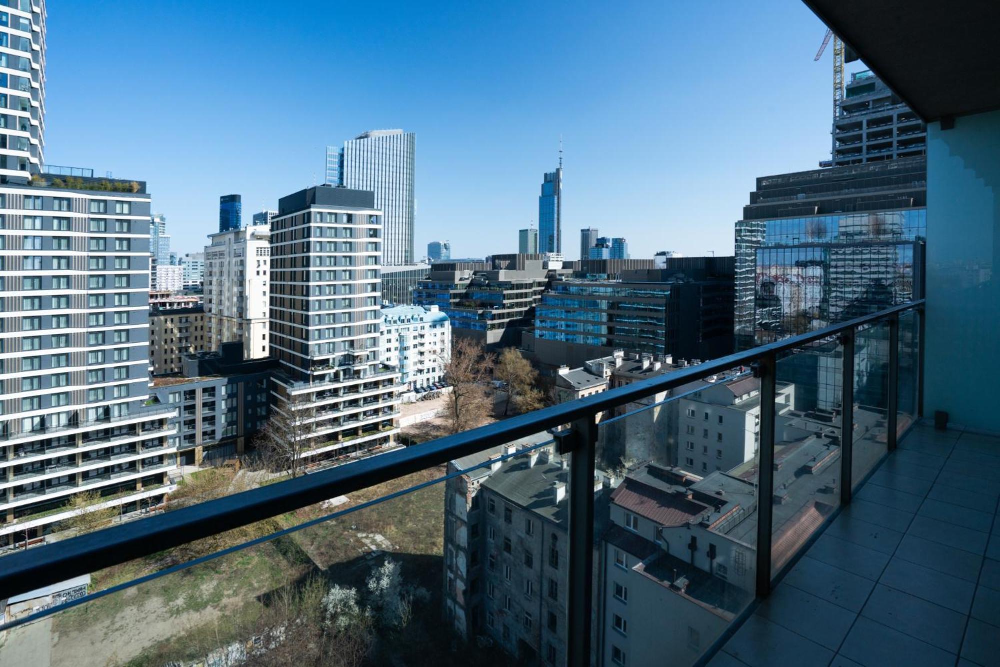 Platinum Towers J&K Leilighet Warszawa Rom bilde