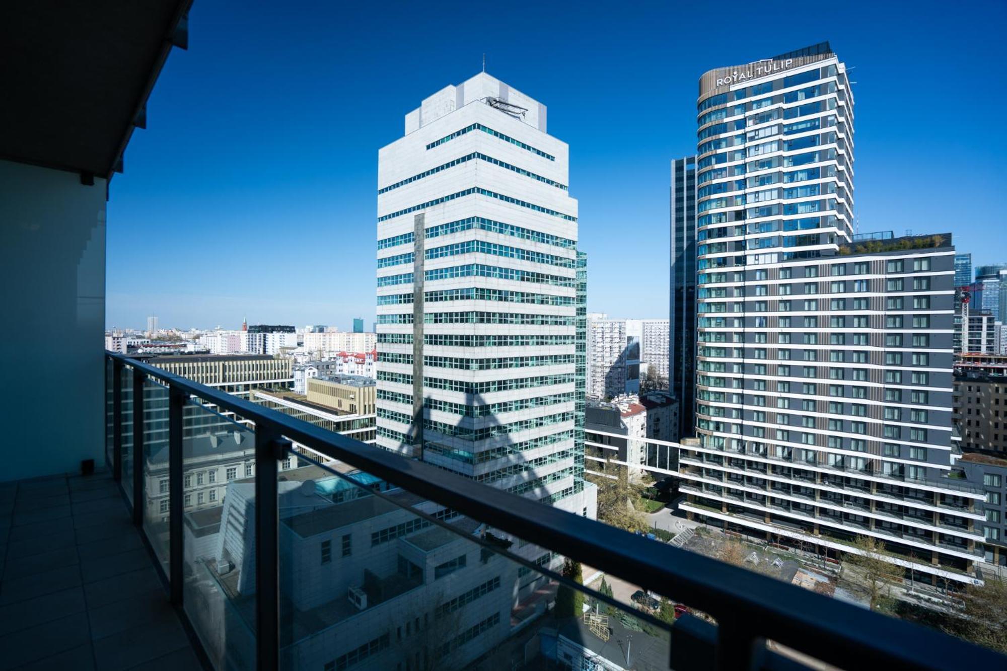 Platinum Towers J&K Leilighet Warszawa Rom bilde