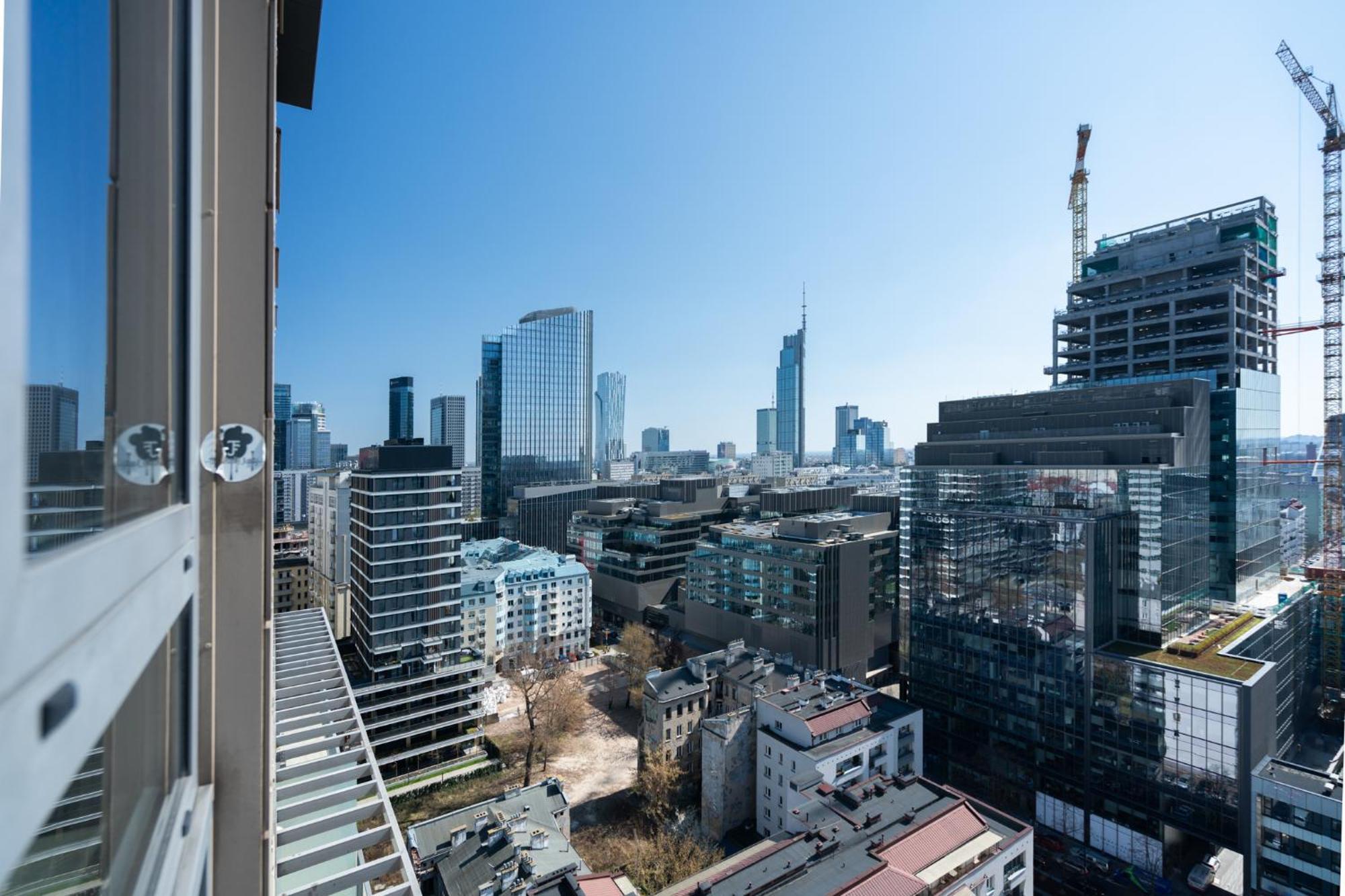 Platinum Towers J&K Leilighet Warszawa Rom bilde
